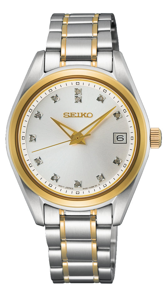 Seiko Standard Damen mit Diamanten SUR582P1